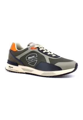 BLAUER Hoxie 01 Sneaker Uomo Grigio Elephant S3HOXIE01