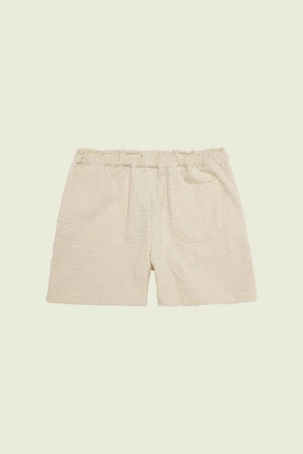 Cream Golconda Terry Shorts