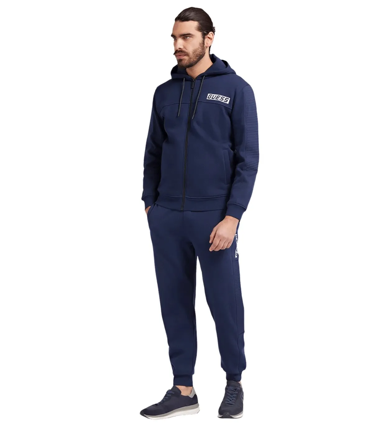 Felpa full zip Uomo Guess