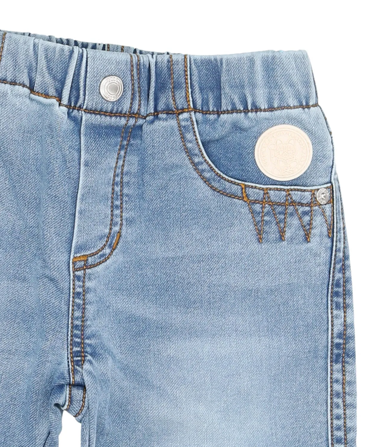 GCDS Mini | Pantalone Blu Denim