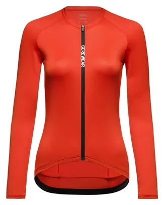 Gore Wear Spinshift Orange Maglia a manica lunga da donna