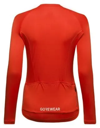 Gore Wear Spinshift Orange Maglia a manica lunga da donna