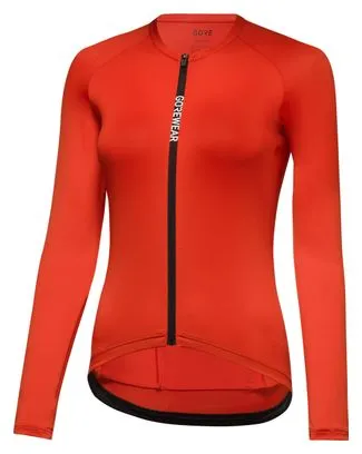 Gore Wear Spinshift Orange Maglia a manica lunga da donna