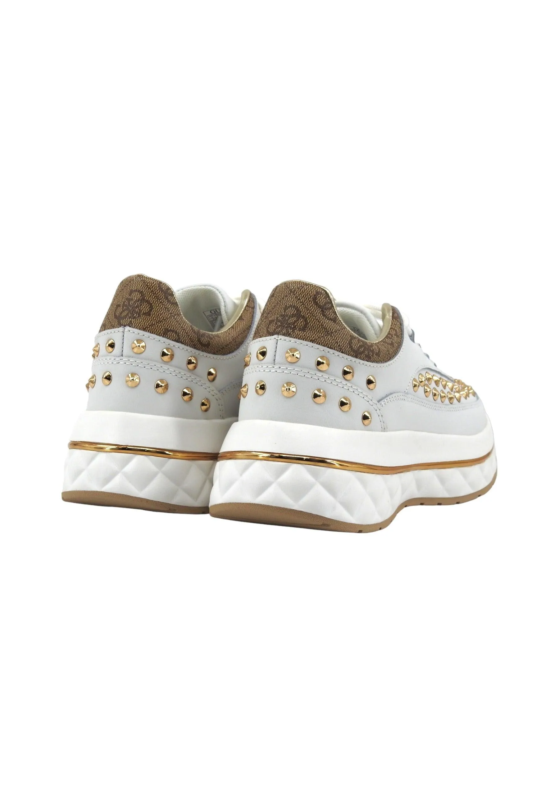 GUESS Sneaker Donna White FLPKYRLEM12