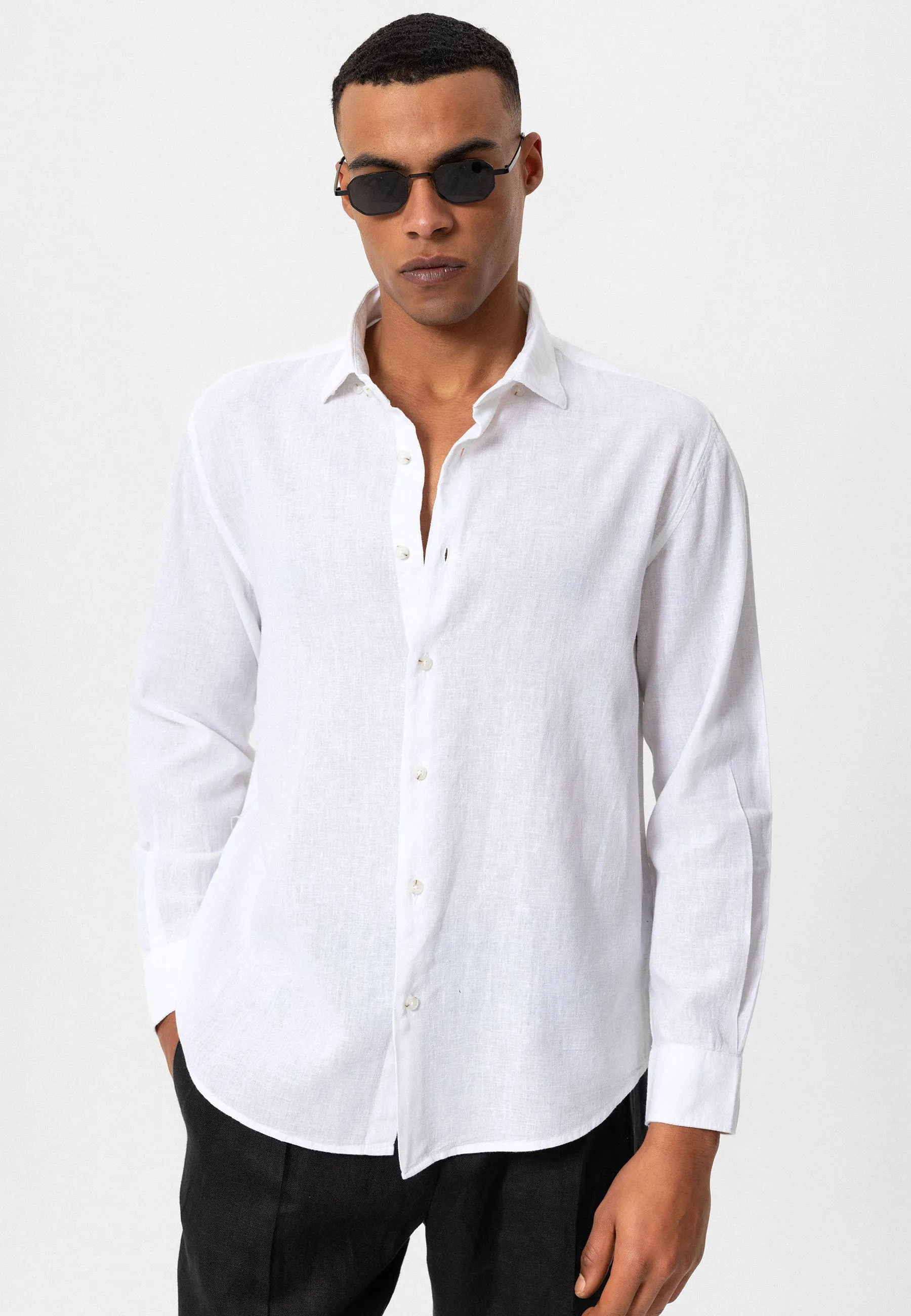 HONIARA LONG SLEEVE REGULAR FIT - Camicia