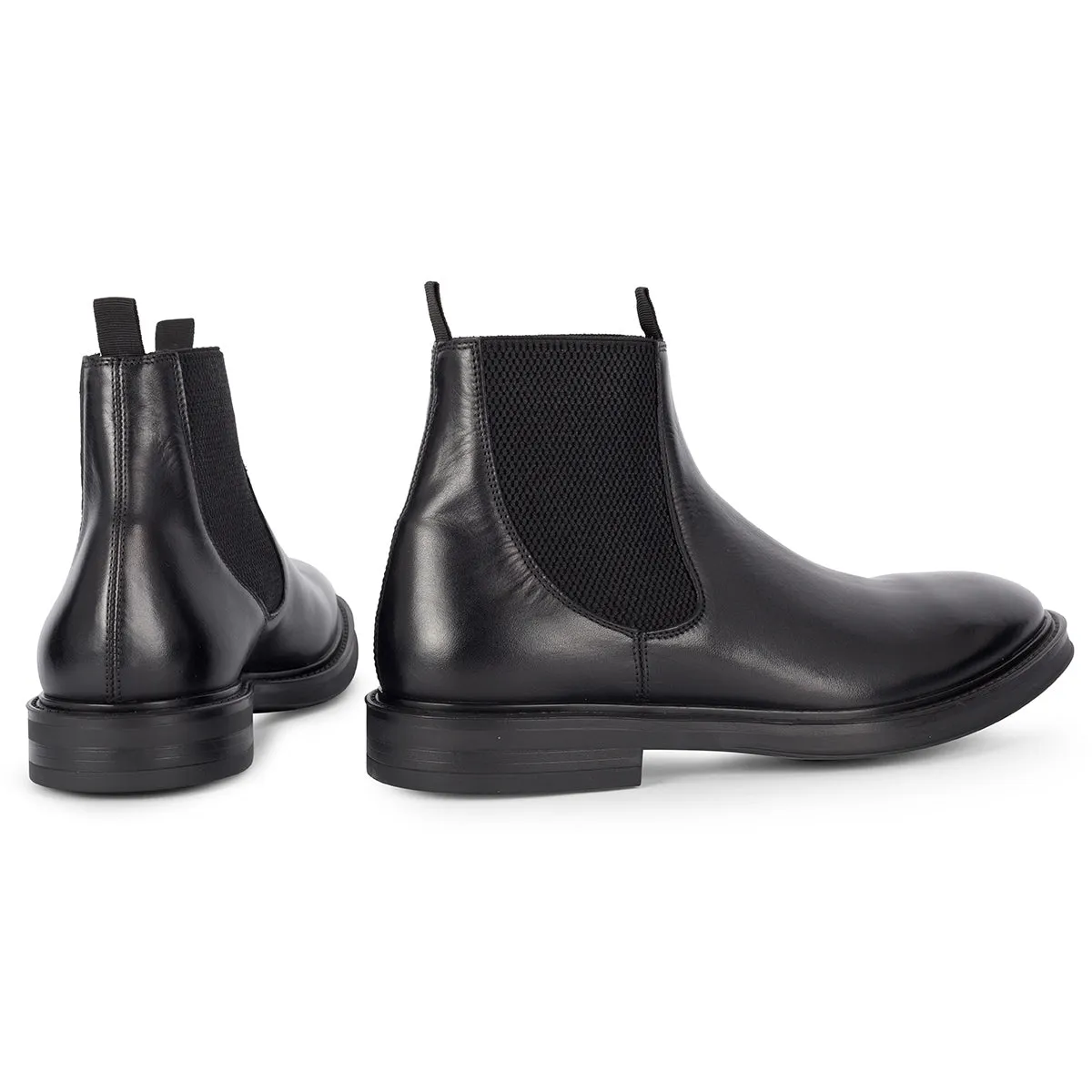 IVAN 91009Black Chelsea Boots