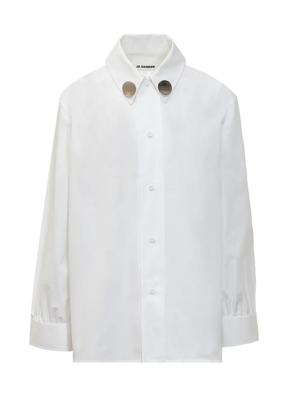 JIL SANDER Camicia in Cotone con Clip  