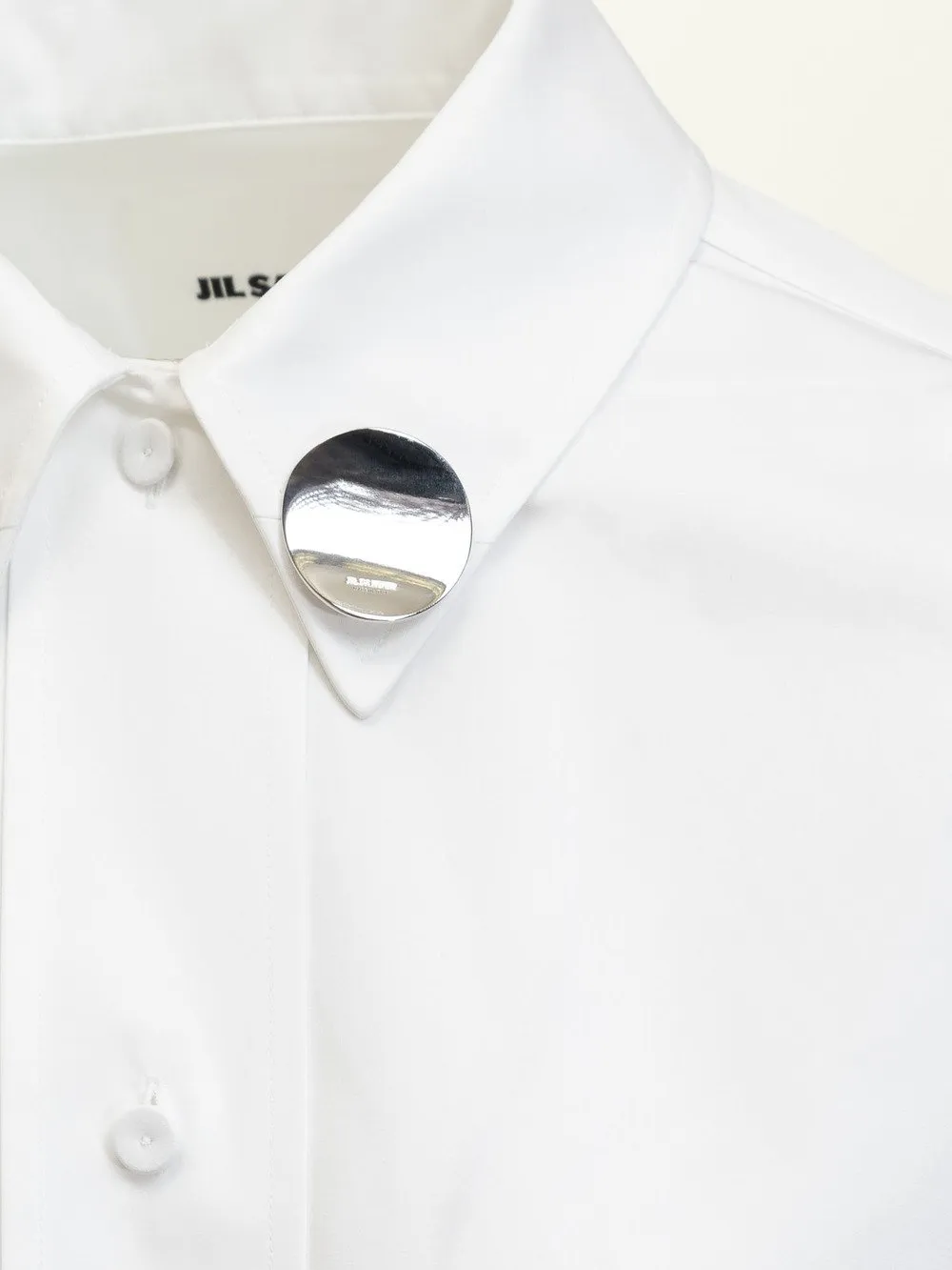 JIL SANDER Camicia in Cotone con Clip  