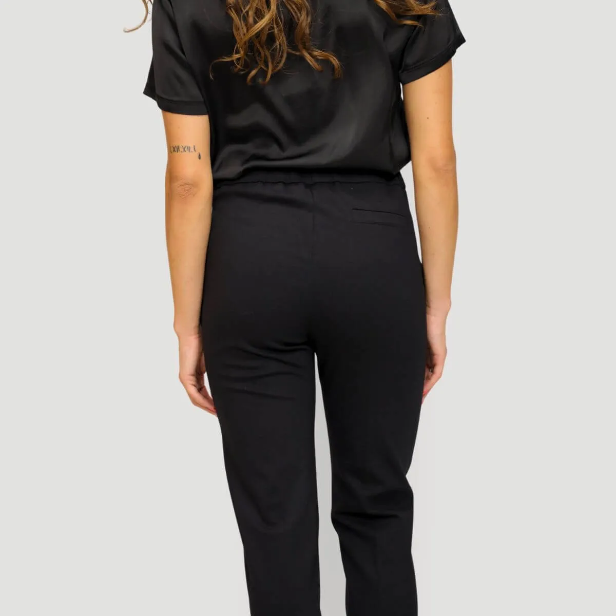 MARYLEY PANTALONE 24IB538-2 NERO  