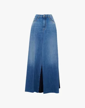  MAXI GONNA IN DENIM