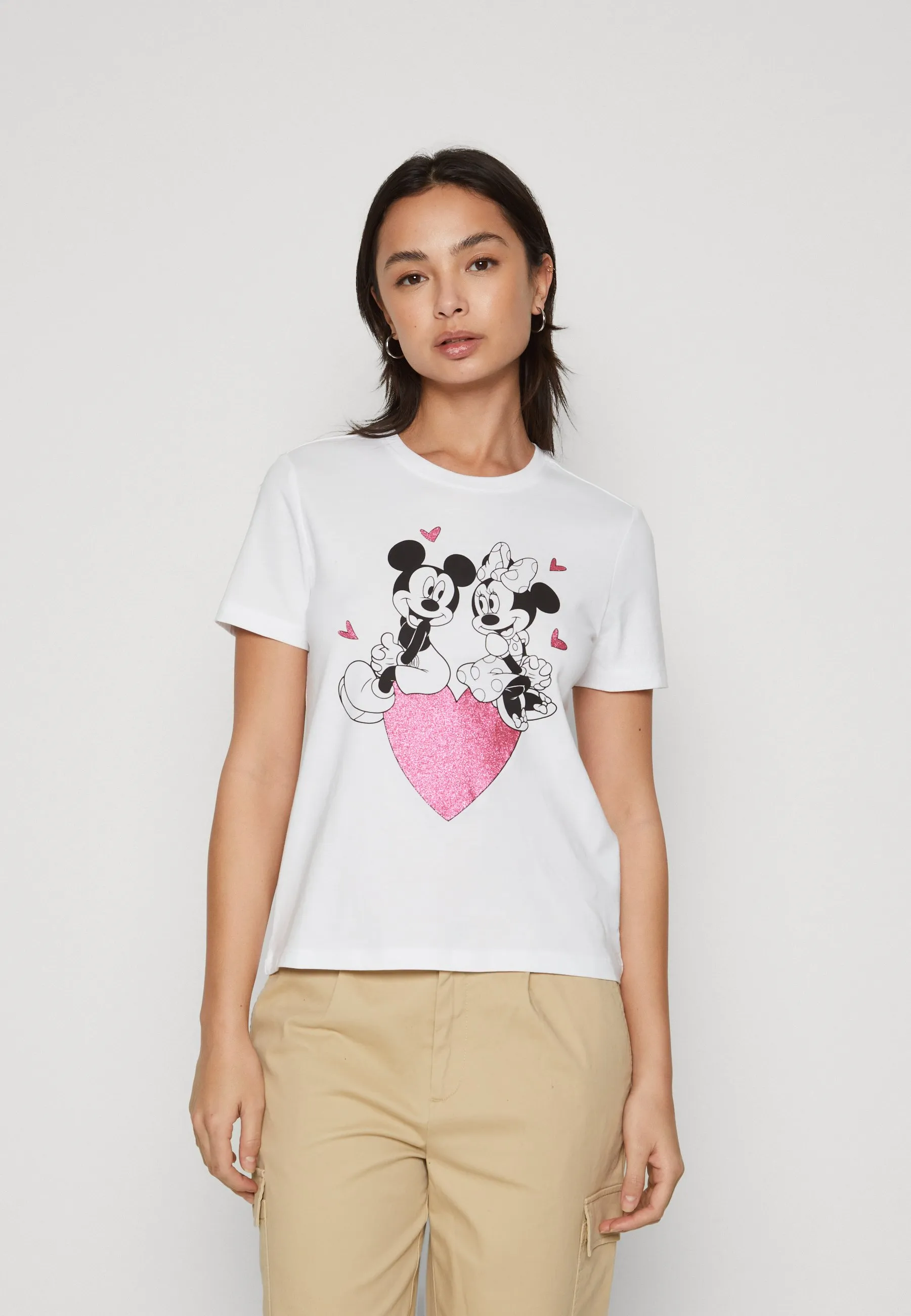 ONLMICKEY LIFE VALENTINE - T-shirt con stampa