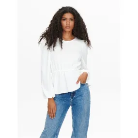 ONLY - Onlmette blusa manica lunga