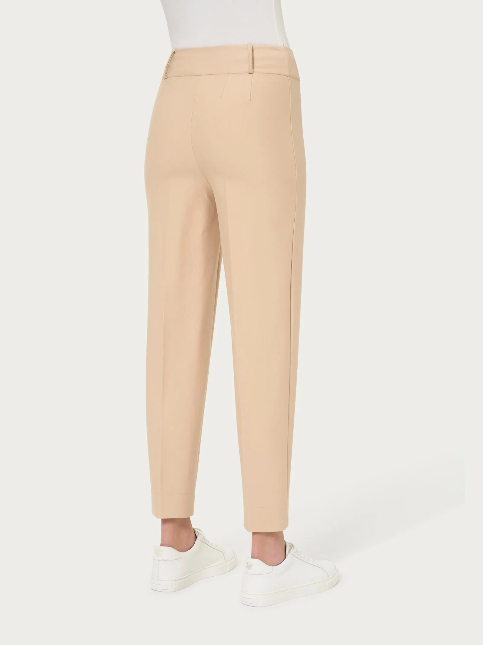 Pantalone a carota in Compact  - Irish Cream