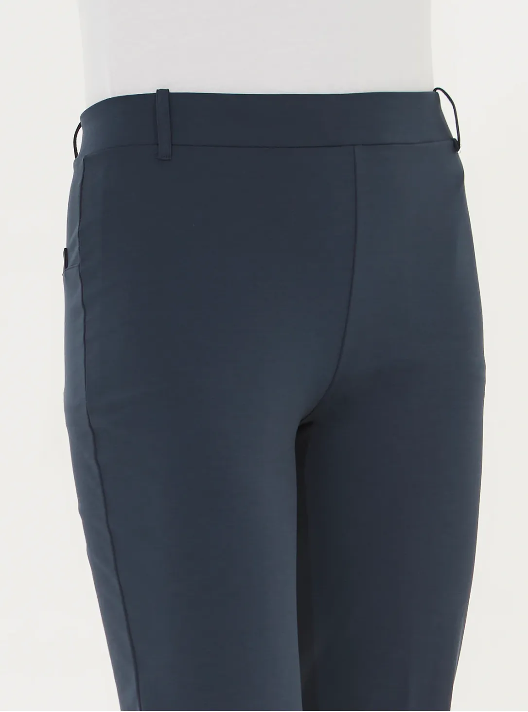 Pantalone Blu con  risvolto Ragno