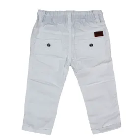 Pantalone Chino Baby Bianco