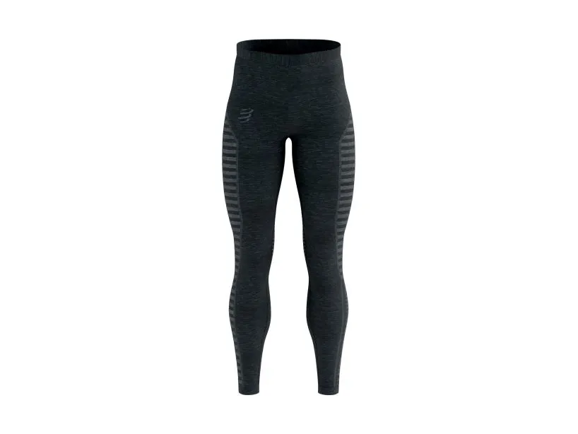 PANTALONE COMPRESSPORT WINTER RUN LEGGING MEN'S - BLACK