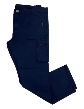 Pantalone con tasconi stretch E1406