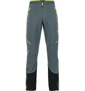 Pantaloni da sci alpinismo Alagna Plus Evo da uomo Karpos (SCURO/VERDE LIME)