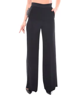 Pantaloni in crepe Donna Marella Plata