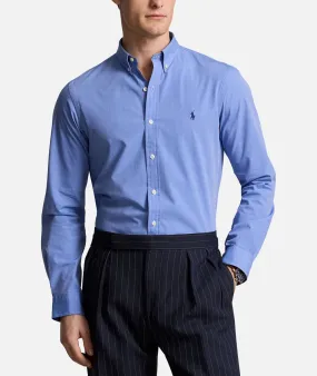 POLO RALPH LAUREN UOMO--Camicia Slim in popeline elasticizzato