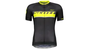 SCOTT Maglia RC Pro s/sl Black/Sulphur Yellow