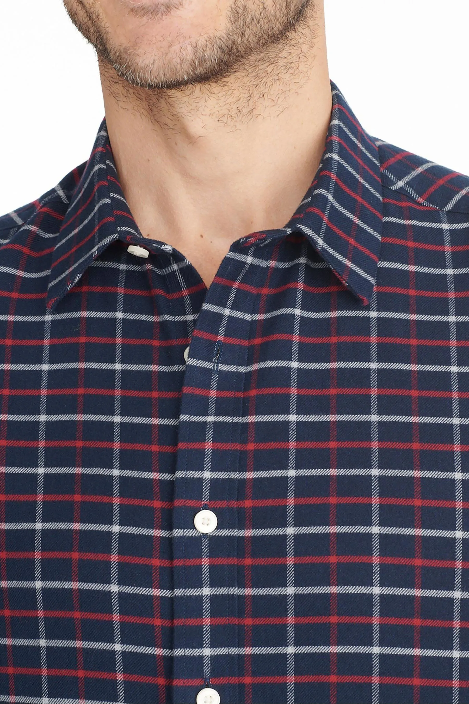 UnTuckIt 100% Cotone Flanella Regular - Bozeman - Camicia fit    